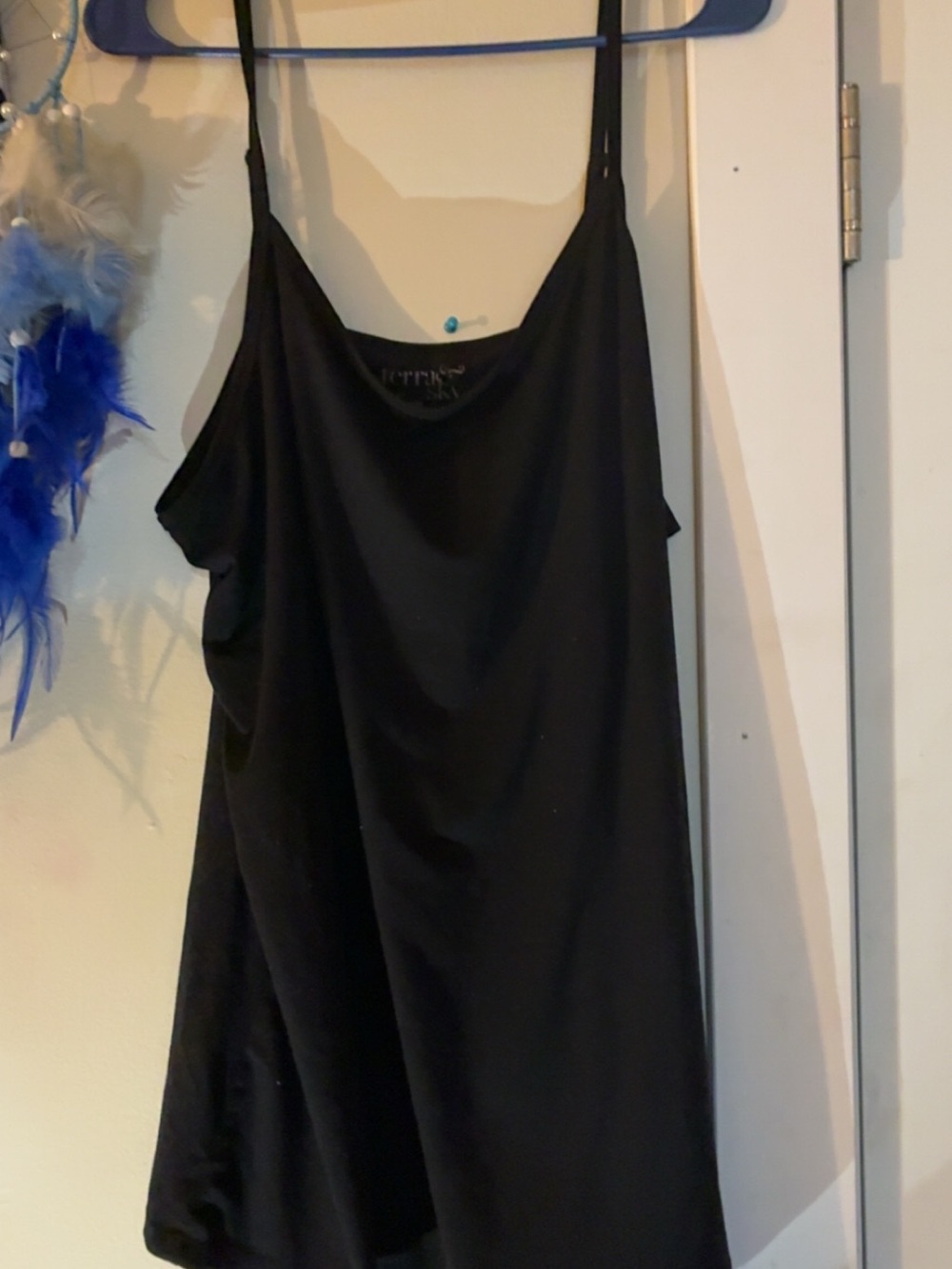 Terra & Sky Black Casual Tank